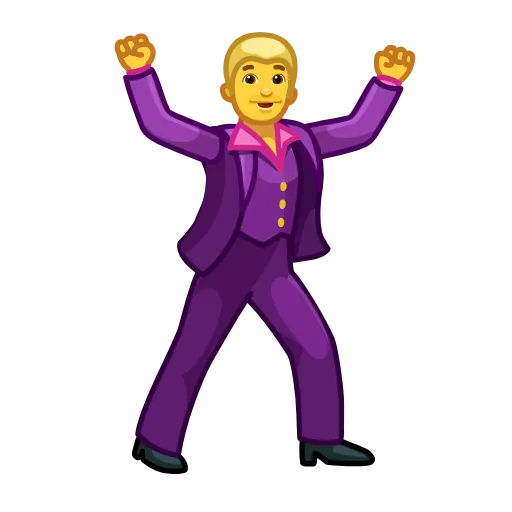 🕺 Стикер «Music & Dance» для Telegram
