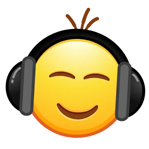🎧 Стикер «Music & Dance» для Telegram