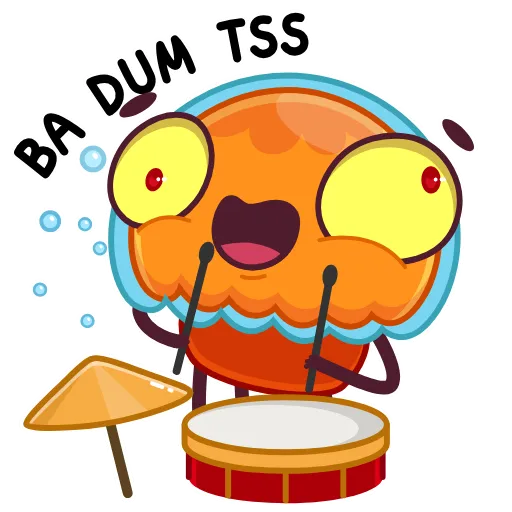 🥁 Стикер «Music & Dance» для Telegram