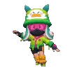 Стикер 13 Brawler Dance
