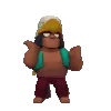 Стикер 17 Brawler Dance