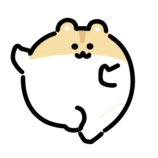 🐹 Стикер «Dancing Hamster» для Telegram