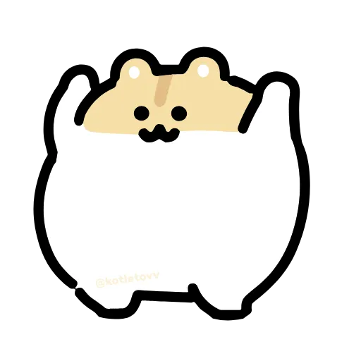 🐹 Стикер «Dancing Hamster» для Telegram