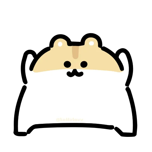 🐹 Стикер «Dancing Hamster» для Telegram