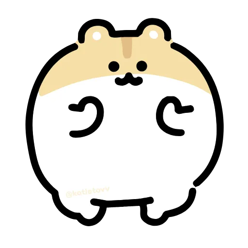 🐹 Стикер «Dancing Hamster» для Telegram