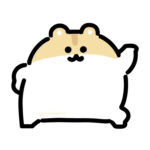 🐹 Стикер «Dancing Hamster» для Telegram