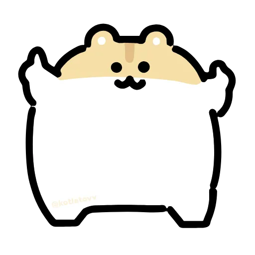 🐹 Стикер «Dancing Hamster» для Telegram