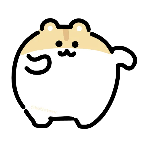 🐹 Стикер «Dancing Hamster» для Telegram