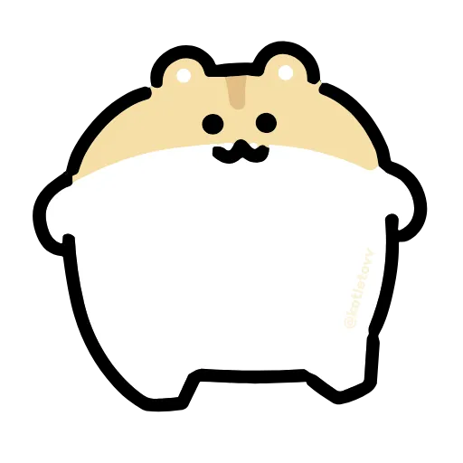 🐹 Стикер «Dancing Hamster» для Telegram