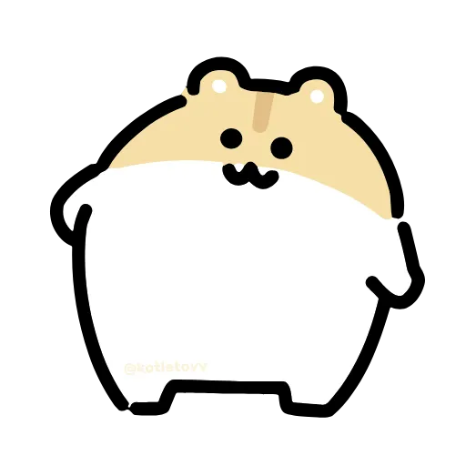 🐹 Стикер «Dancing Hamster» для Telegram