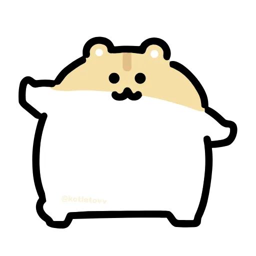 🐹 Стикер «Dancing Hamster» для Telegram