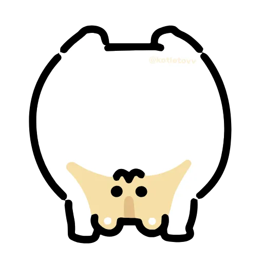 🐹 Стикер «Dancing Hamster» для Telegram