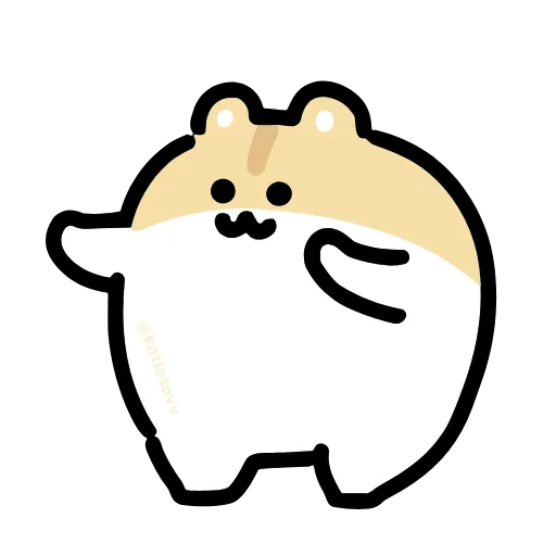 🐹 Стикер «Dancing Hamster» для Telegram