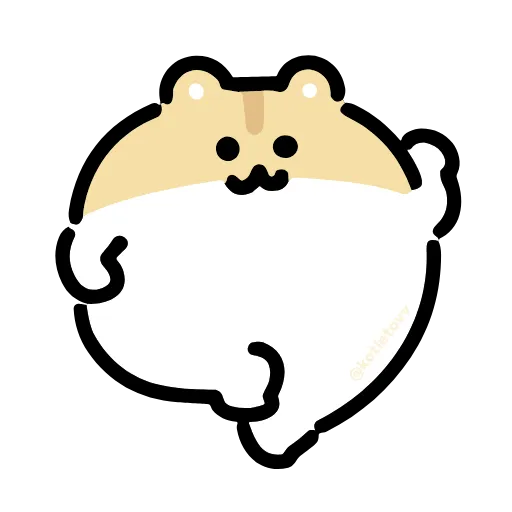🐹 Стикер «Dancing Hamster» для Telegram