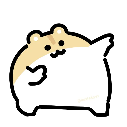 🐹 Стикер «Dancing Hamster» для Telegram
