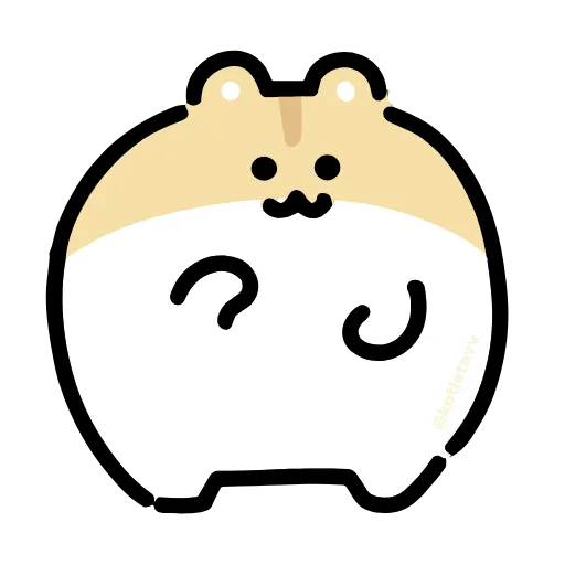 🐹 Стикер «Dancing Hamster» для Telegram