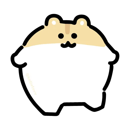 🐹 Стикер «Dancing Hamster» для Telegram