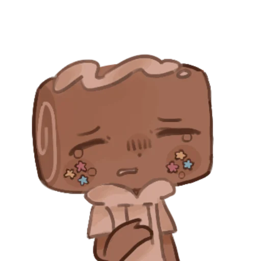 😢 Стикер «Dandys World Bake Night Terror» для Telegram