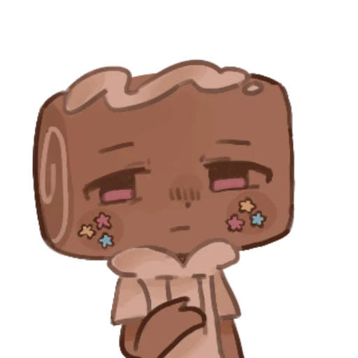 😔 Стикер «Dandys World Bake Night Terror» для Telegram