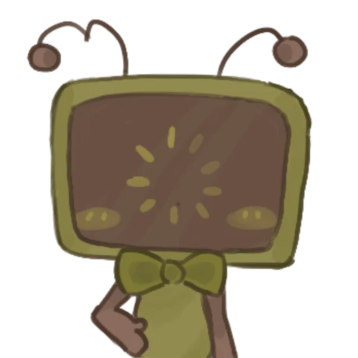 🫥 Стикер «Dandys World Bake Night Terror» для Telegram