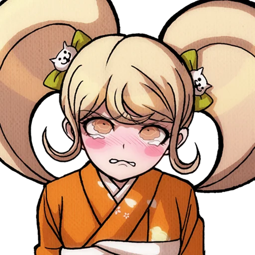 😕 Стикер «Danganronpa Collection» для Telegram