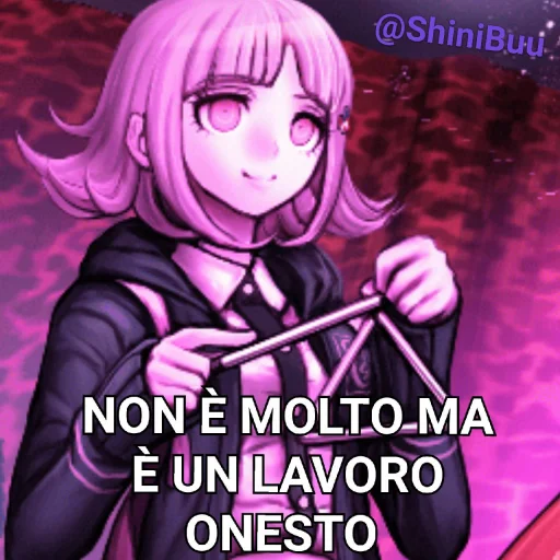 ☺️ Стикер «Danganronpa Pack» для Telegram