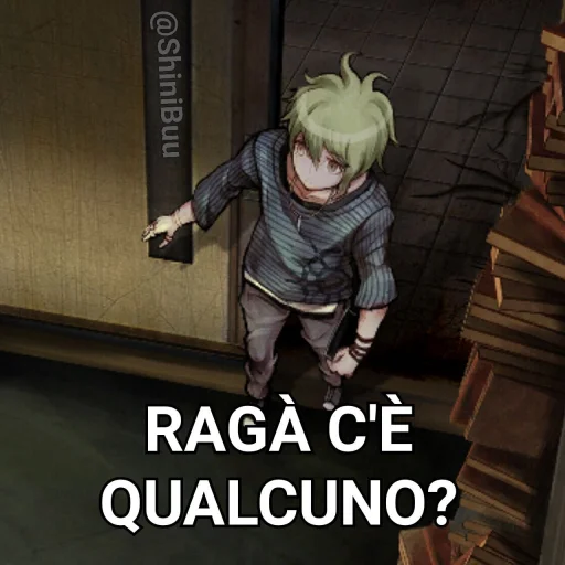 ⁉️ Стикер «Danganronpa Pack» для Telegram