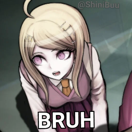 😦 Стикер «Danganronpa Pack» для Telegram