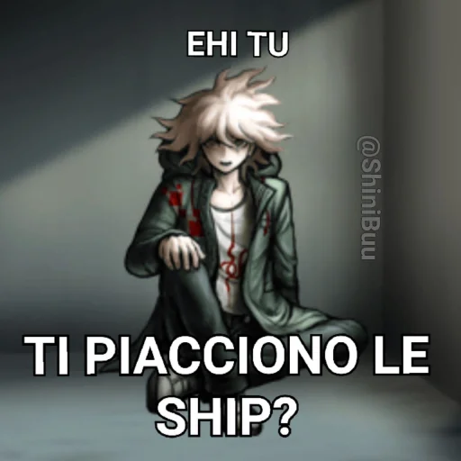 🌚 Стикер «Danganronpa Pack» для Telegram
