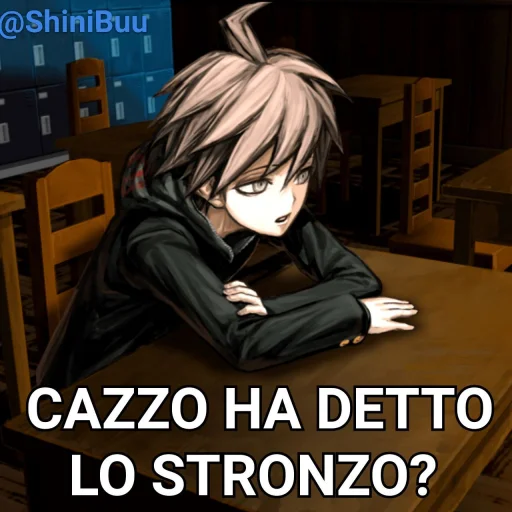 🤨 Стикер «Danganronpa Pack» для Telegram
