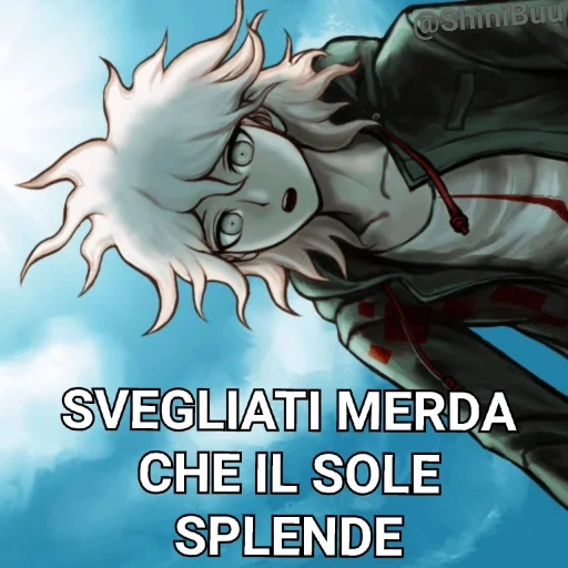 🌞 Стикер «Danganronpa Pack» для Telegram