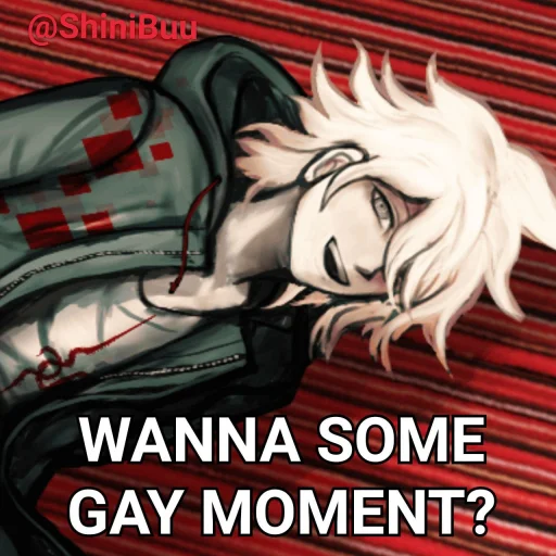 🌚 Стикер «Danganronpa Pack» для Telegram