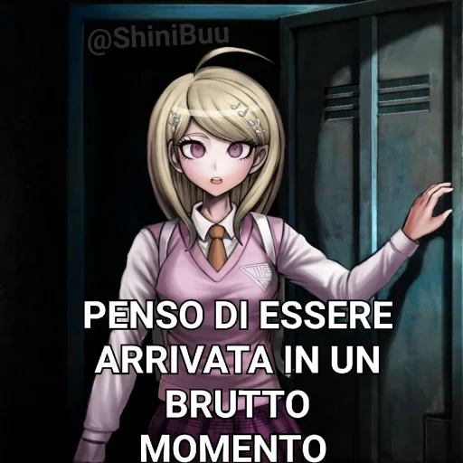 😥 Стикер «Danganronpa Pack» для Telegram