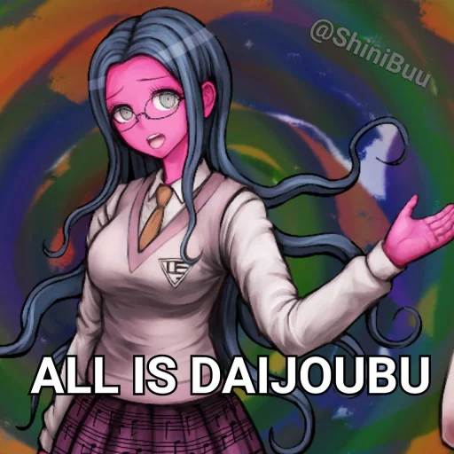 😀 Стикер «Danganronpa Pack» для Telegram