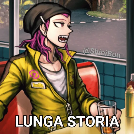 🙄 Стикер «Danganronpa Pack» для Telegram