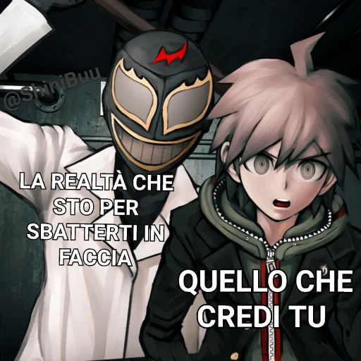 🙃 Стикер «Danganronpa Pack» для Telegram