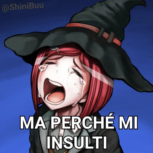 😭 Стикер «Danganronpa Pack» для Telegram