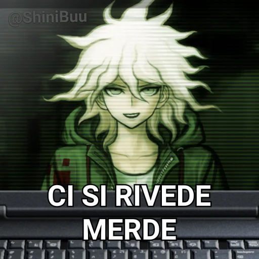 😏 Стикер «Danganronpa Pack» для Telegram