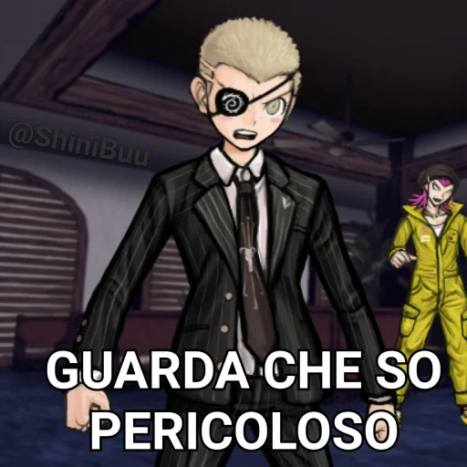 😡 Стикер «Danganronpa Pack» для Telegram