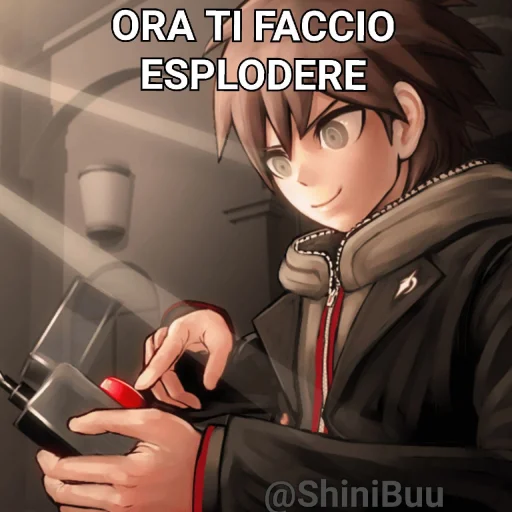💥 Стикер «Danganronpa Pack» для Telegram
