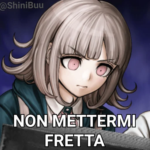 😠 Стикер «Danganronpa Pack» для Telegram