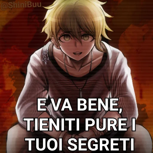 🙂 Стикер «Danganronpa Pack» для Telegram