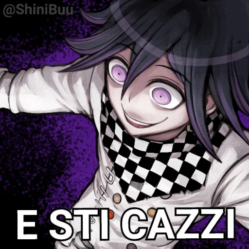 😀 Стикер «Danganronpa Pack» для Telegram
