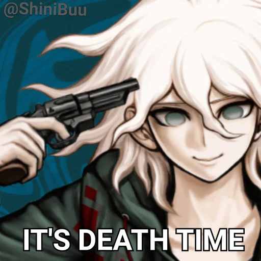 💀 Стикер «Danganronpa Pack» для Telegram