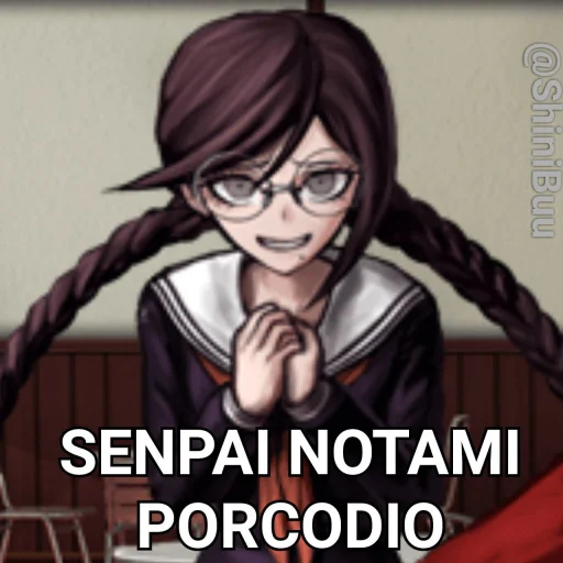🙃 Стикер «Danganronpa Pack» для Telegram