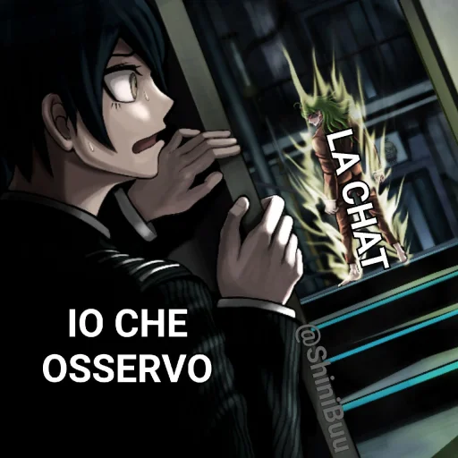 😰 Стикер «Danganronpa Pack» для Telegram