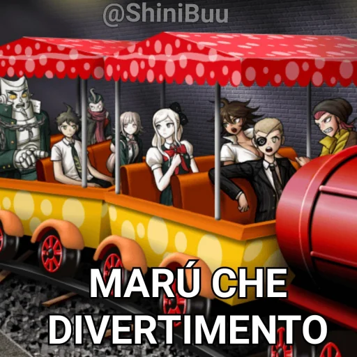 😐 Стикер «Danganronpa Pack» для Telegram