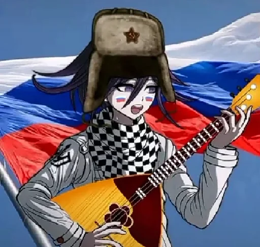🌟 Стикер «Прошаренные шлюхи ронпы» для Telegram