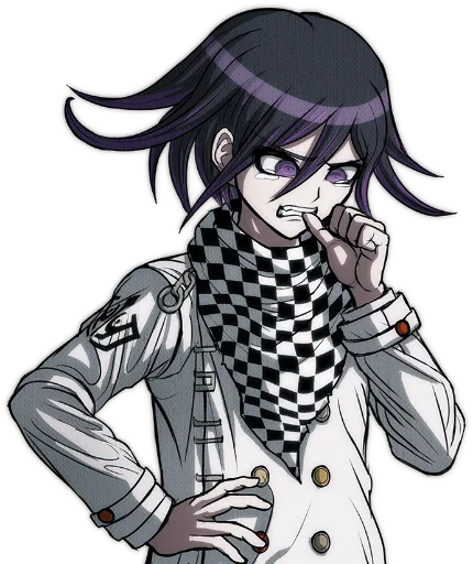 😥 Стикер «DanganronpaV3 spoiler-free» для Telegram