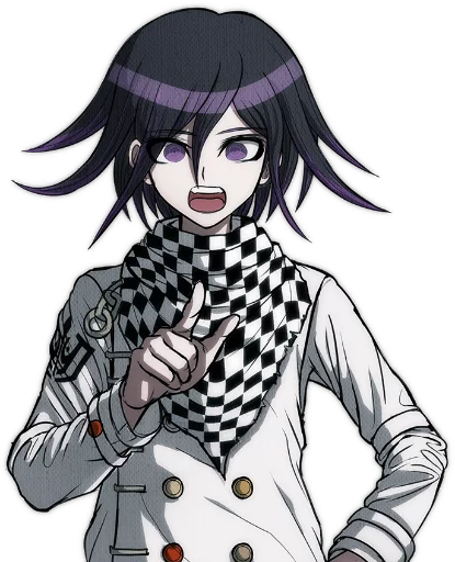 🤨 Стикер «DanganronpaV3 spoiler-free» для Telegram